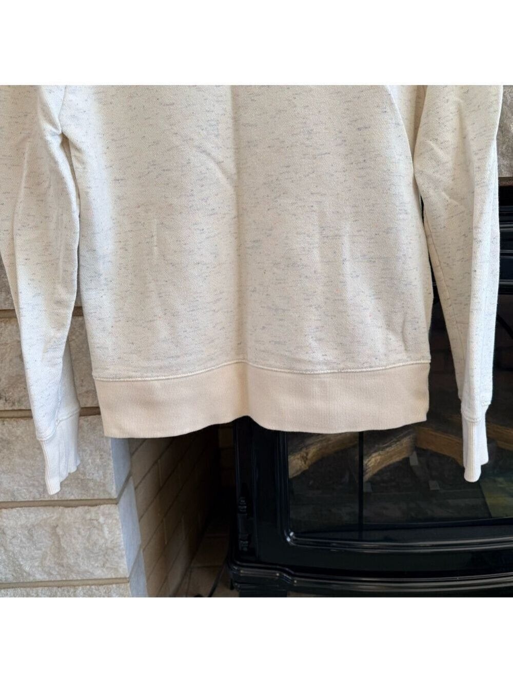 A New Day Speckled Cream Sweatshirt XS - Picture 4 of 6